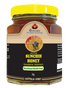 Jar of Concord Sunchih Honey with a yellow lid on a white background