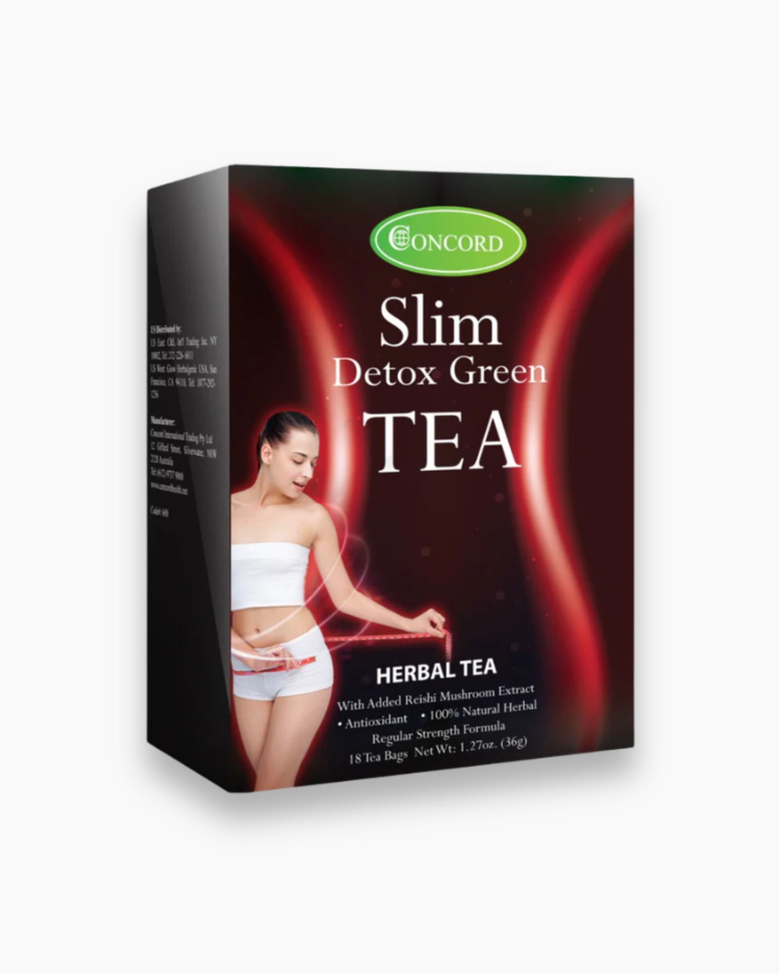 Box of Concord Slim Detox Green Tea 
