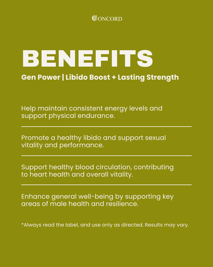 Gen Power | Libido Boost + Lasting Strength
